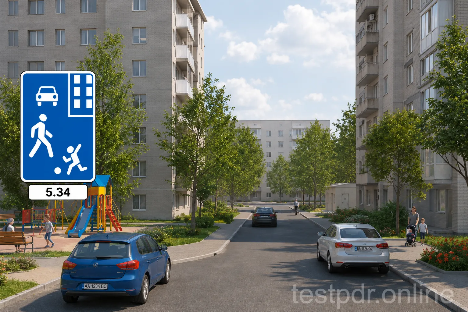 Житлова зона — це і позначена частина населеного пункту, і дворові території.