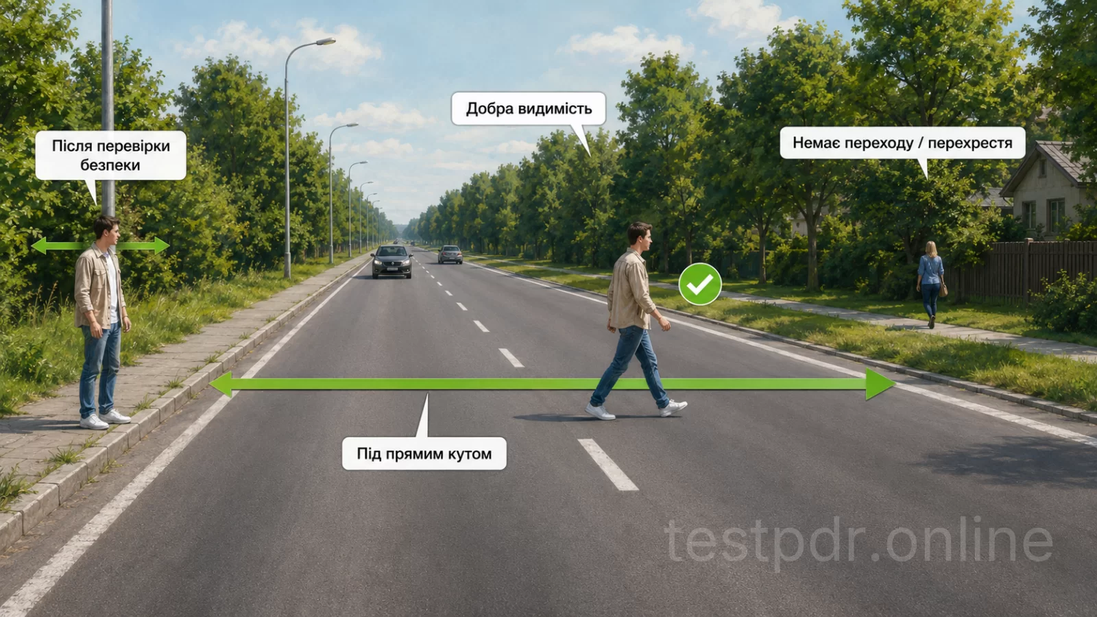 Перехід поза переходом або перехрестям