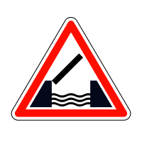 Дорожній знак 1.25 Розвідний міст