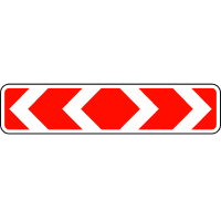 Дорожній знак Напрямок повороту