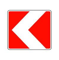 Дорожній знак 1.4.7 Напрямок повороту