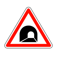 Дорожній знак Тунель