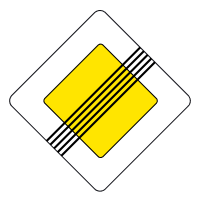Дорожній знак 2.4