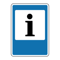 Дорожній знак 6.9 Пункт довідкової служби