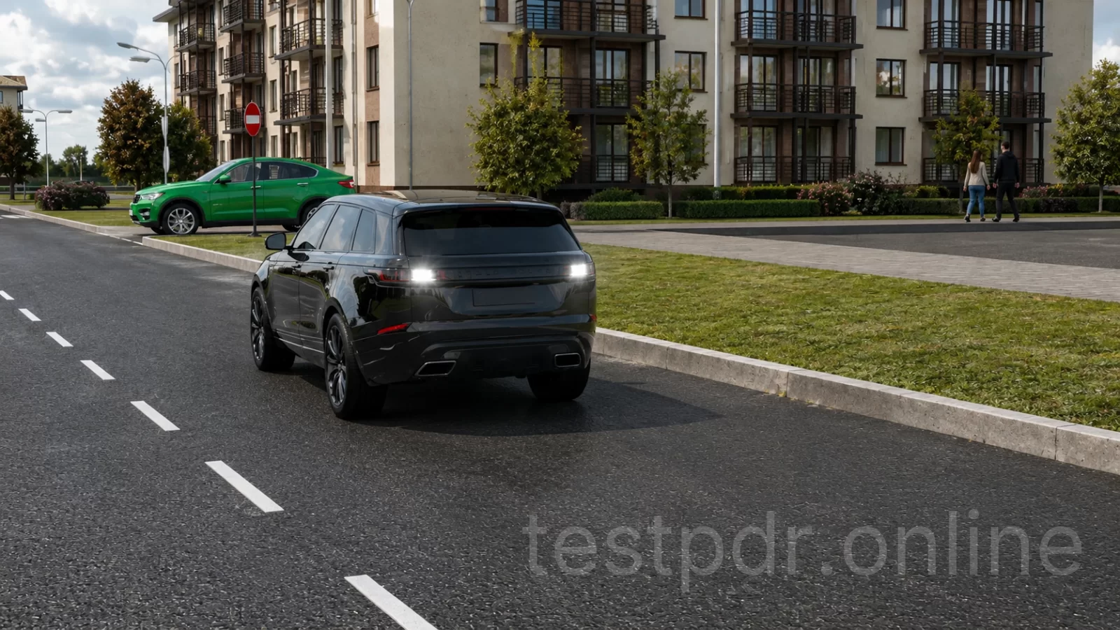 Цей автомобіль здійснює рух заднім ходом? Цей автомобіль здійснює рух заднім ходом?