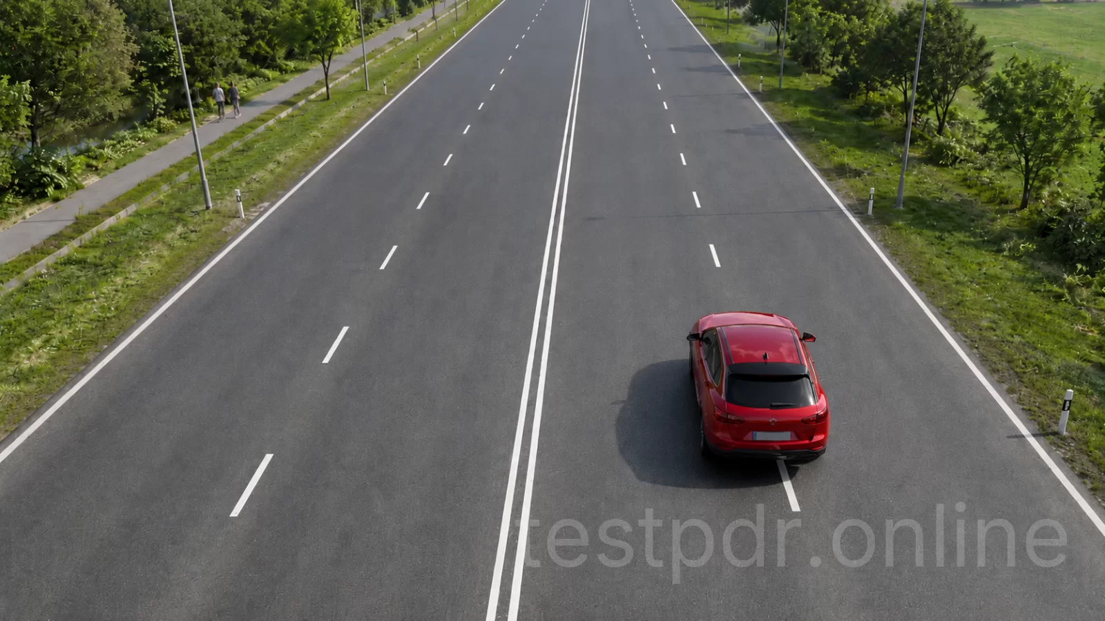 Чи правильно водій автомобіля рухається по дорозі, яка поділена на смуги лініями дорожньої розмітки? Чи правильно водій автомобіля рухається по дорозі, яка поділена на смуги лініями дорожньої розмітки?
