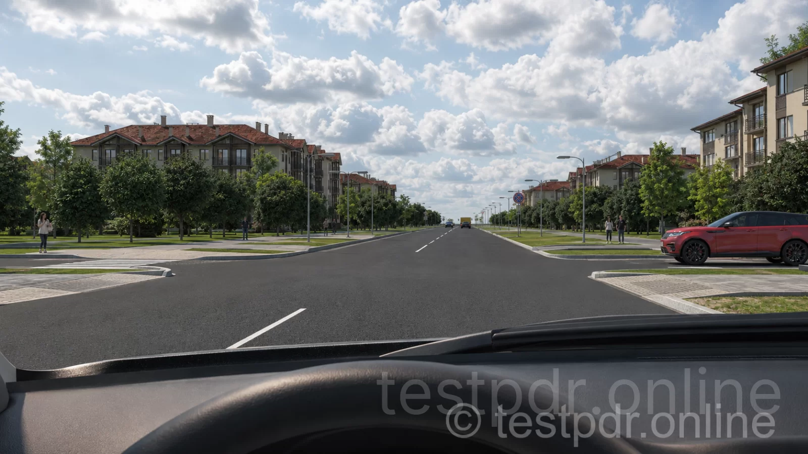 Проїжджаючи дане перехрестя, Ви повинні: Проїжджаючи дане перехрестя, Ви повинні: